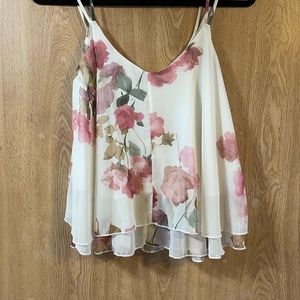 FLOWY FLOWER TOP